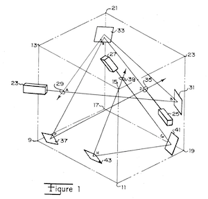 Rockne Krebs patent 3622228 Figure 1 300w