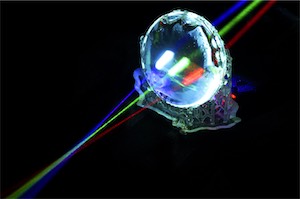 3D Printed Laser Lens