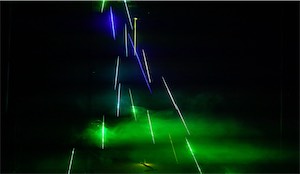 Beam Floating with Lasers